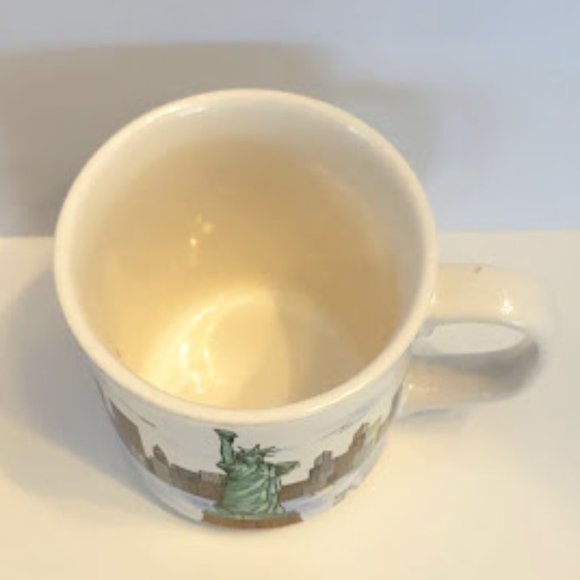 VINTAGE NEW YORK "THE STATUE OF LIBERTY" COFFEE MUG - Picture 5 of 6